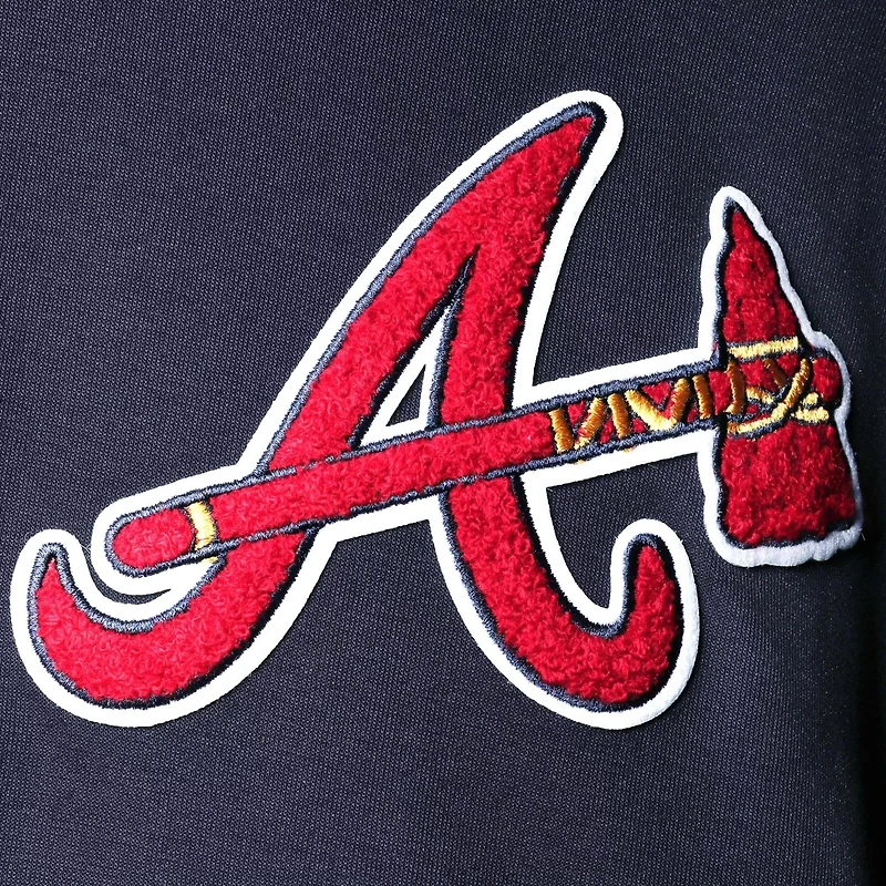 Pro Standard Atlanta Braves Team Logo Pullover Hoodie