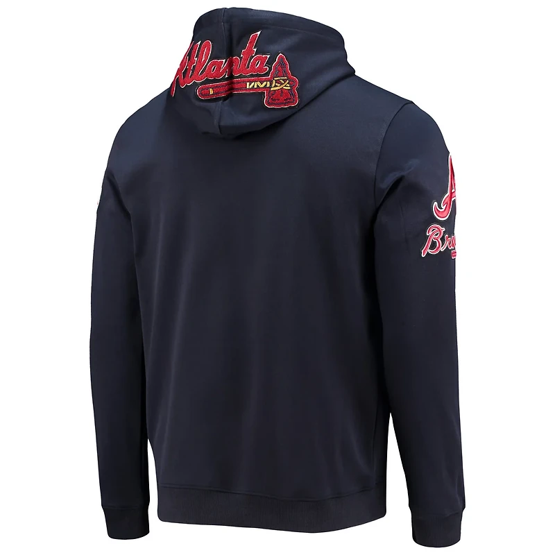 Pro Standard Atlanta Braves Team Logo Pullover Hoodie