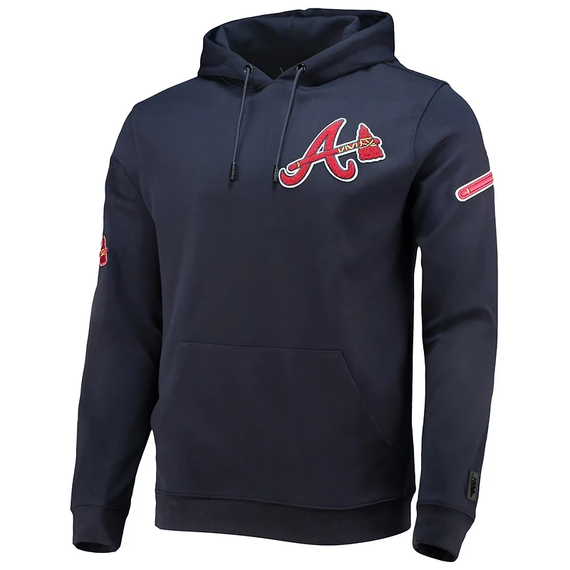 Pro Standard Atlanta Braves Team Logo Pullover Hoodie