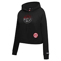 Pro Standard Atlanta Hawks Jewels Cropped Pullover Hoodie