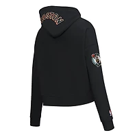 Pro Standard Boston Celtics 2023/24 City Edition Cropped Pullover Hoodie