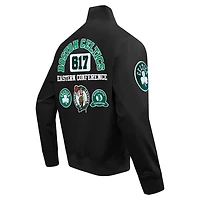 Pro Standard Boston Celtics Area Code Twill Full-Zip Jacket