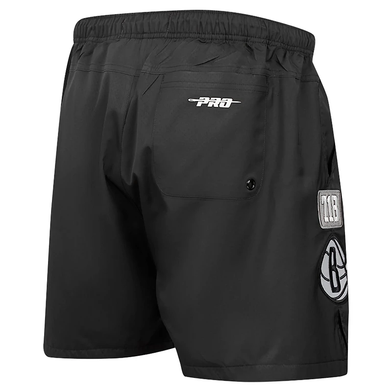 Pro Standard Brooklyn Nets Area Code Shorts