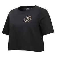 Pro Standard Brooklyn Nets Holiday Glam Boxy T-Shirt