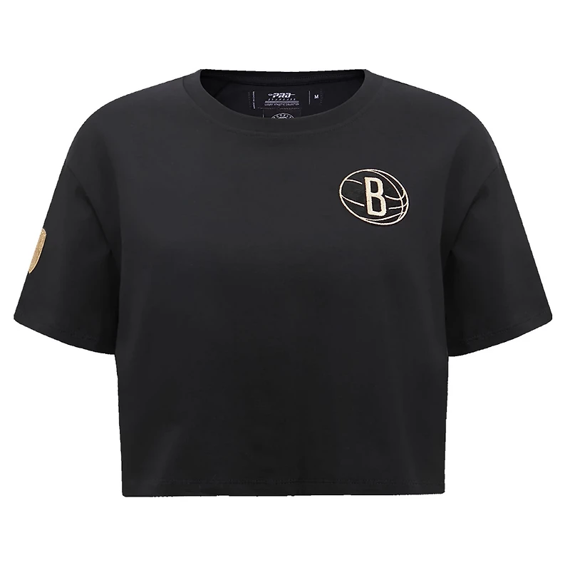 Pro Standard Brooklyn Nets Holiday Glam Boxy T-Shirt