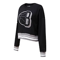 Pro Standard Brooklyn Nets Mash Up Pullover Sweatshirt