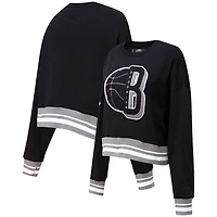 Pro Standard Brooklyn Nets Mash Up Pullover Sweatshirt