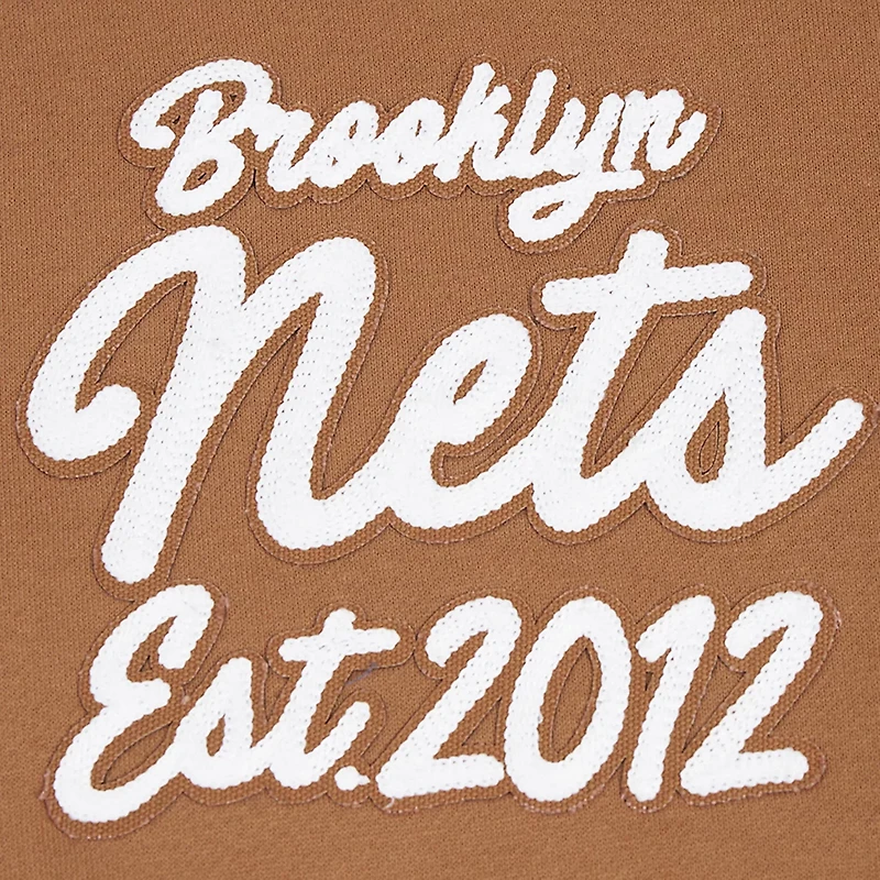 Pro Standard Brooklyn Nets Paint the City Drop Shoulder Pullover Hoodie