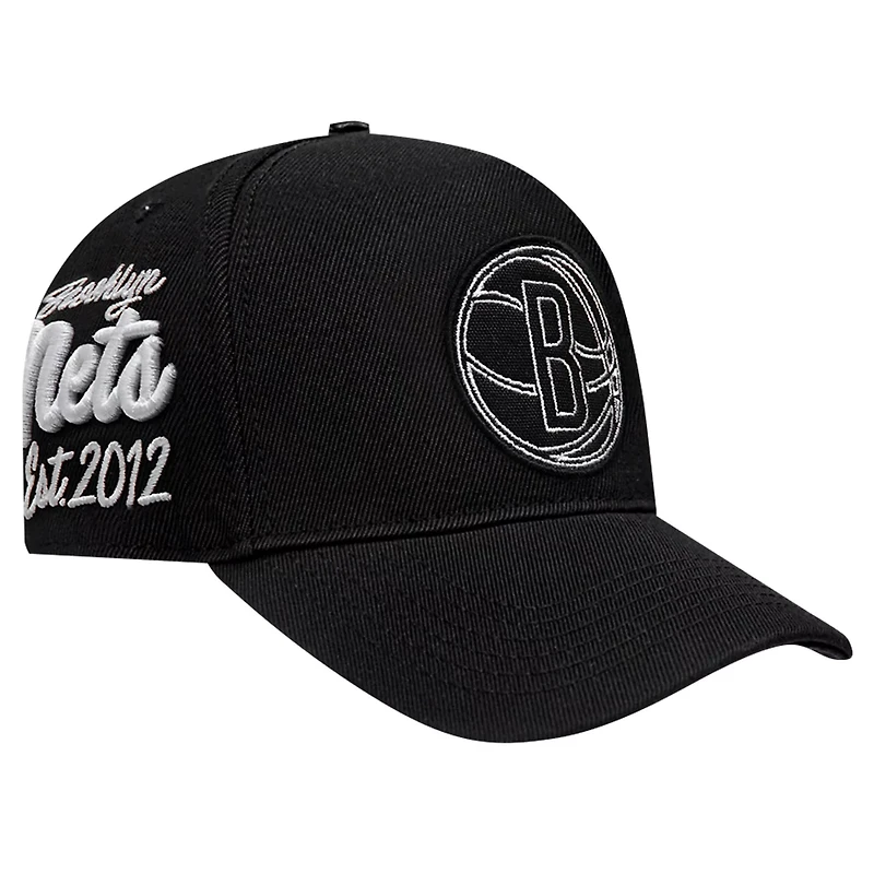 Pro Standard Brooklyn Nets Paint the City Pinch Front Snapback Hat