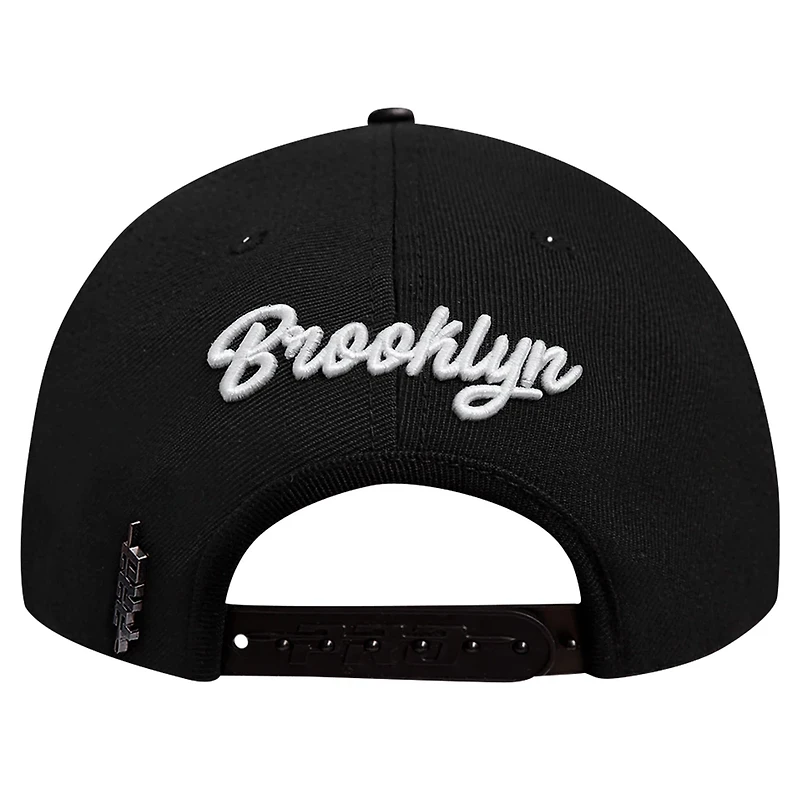 Pro Standard Brooklyn Nets Paint the City Pinch Front Snapback Hat