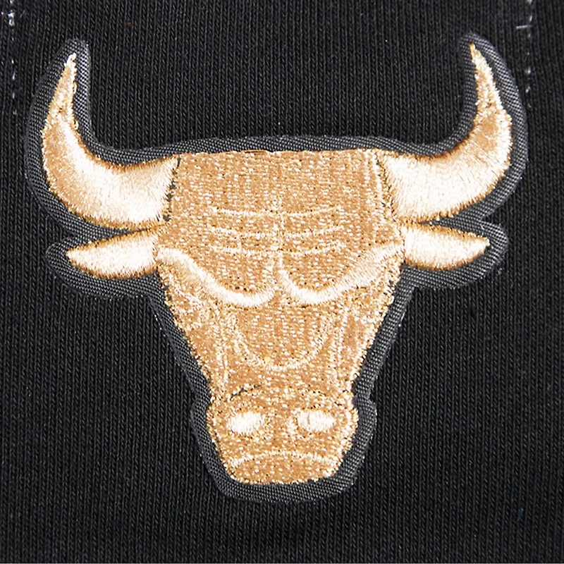 Pro Standard Chicago Bulls Glam Cropped Pullover Sweatshirt