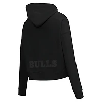 Pro Standard Chicago Bulls Jewels Cropped Pullover Hoodie