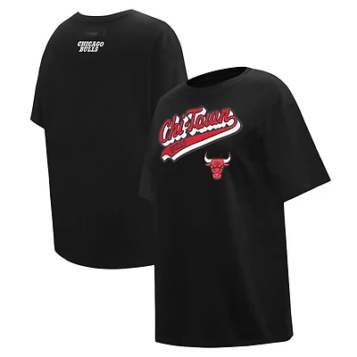 Pro Standard Chicago Bulls Script Boyfriend T-Shirt