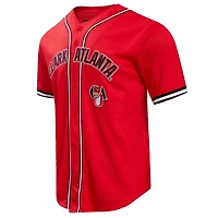 Pro Standard Clark Atlanta University Panthers Homecoming Mesh Button-Down Shirt