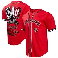 Pro Standard Clark Atlanta University Panthers Homecoming Mesh Button-Down Shirt