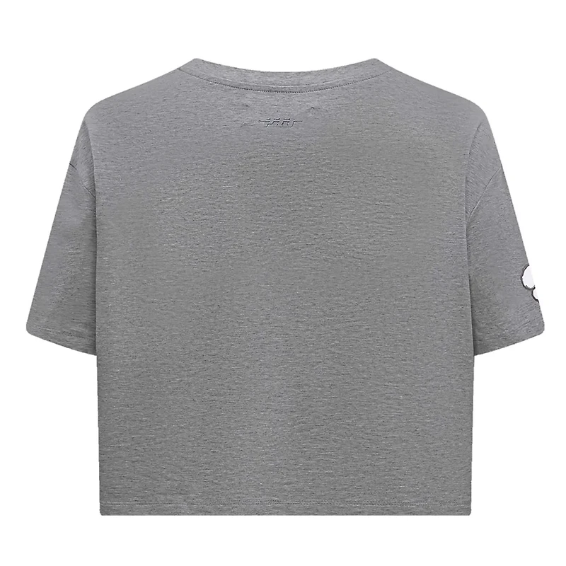 Pro Standard Clemson Tigers Tonal Neutral Boxy Cropped T-Shirt