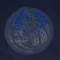 Pro Standard Dallas Mavericks Jewels Cropped Pullover Hoodie