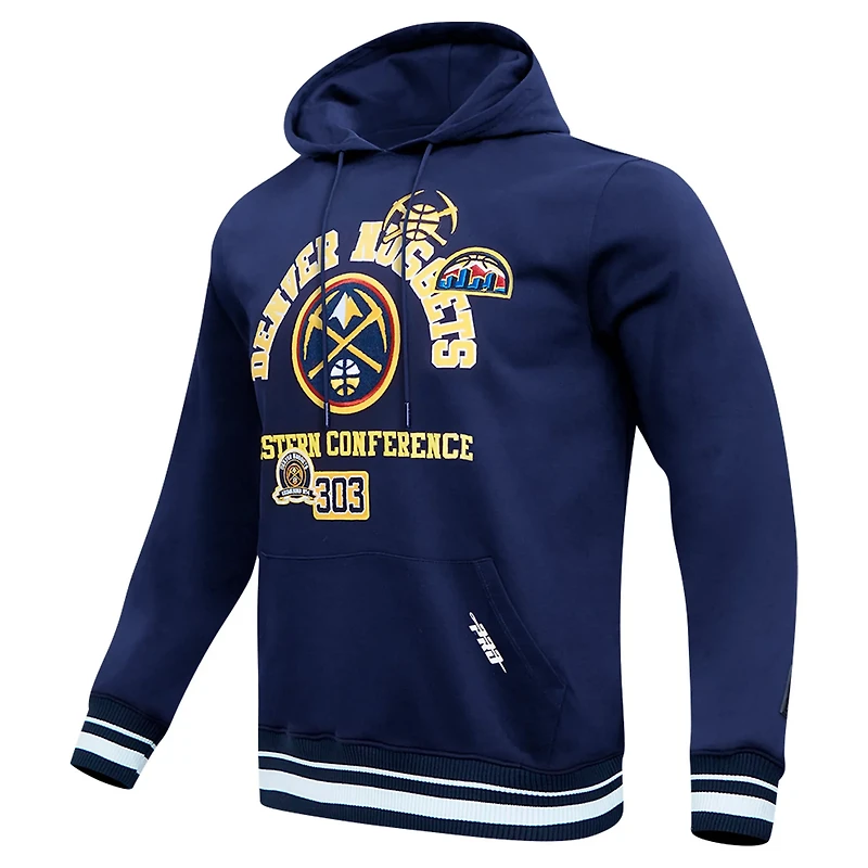 Pro Standard Denver Nuggets Area Code Pullover Hoodie