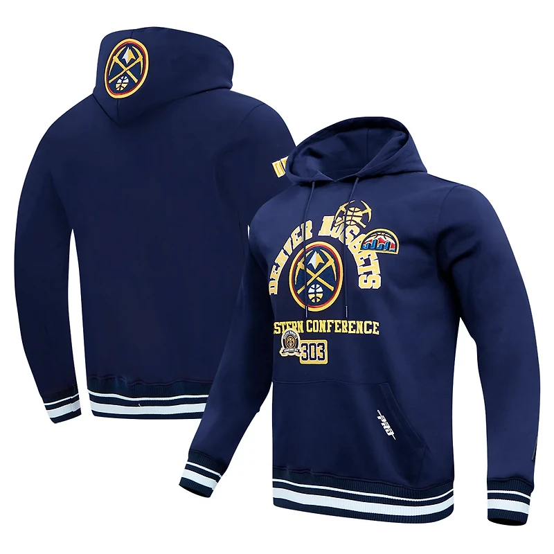 Pro Standard Denver Nuggets Area Code Pullover Hoodie