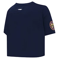 Pro Standard Denver Nuggets Jewels Boxy Cropped T-Shirt