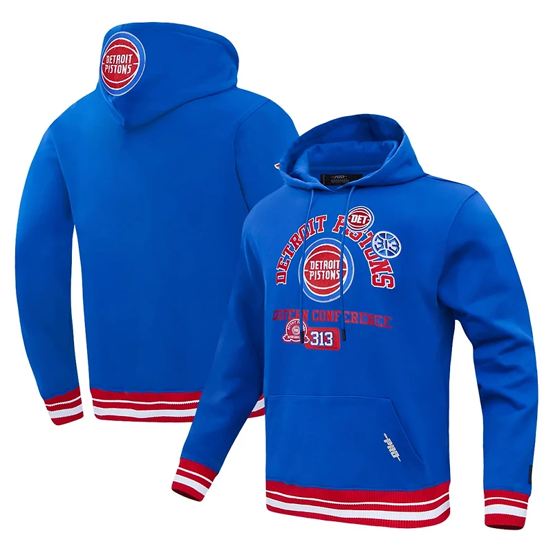 Pro Standard Detroit Pistons Area Code Pullover Hoodie