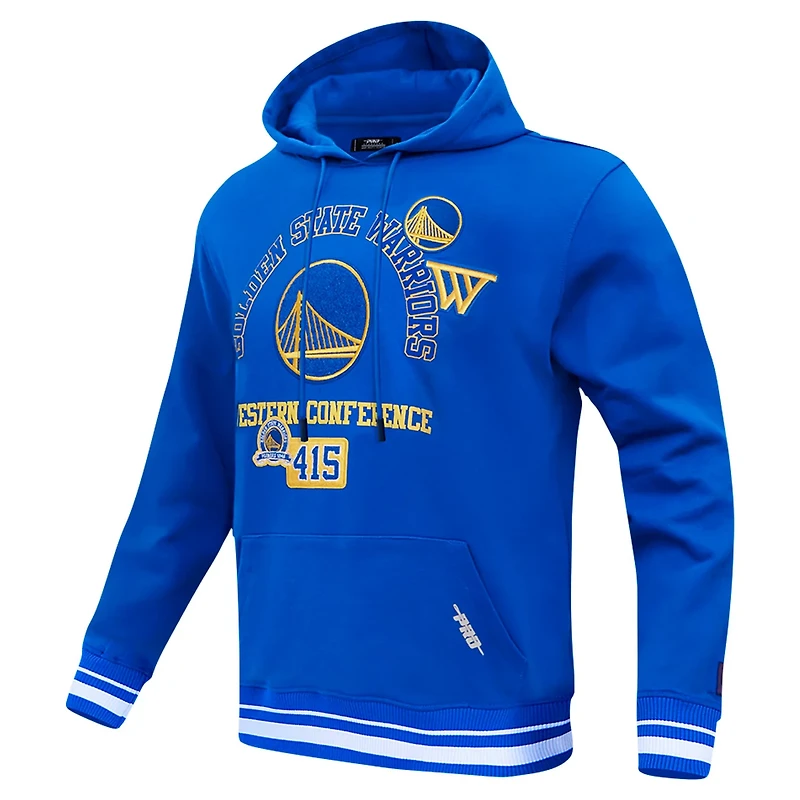 Pro Standard Golden State Warriors Area Code Pullover Hoodie