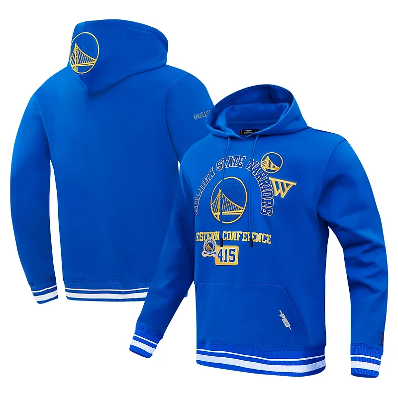 Pro Standard Golden State Warriors Area Code Pullover Hoodie