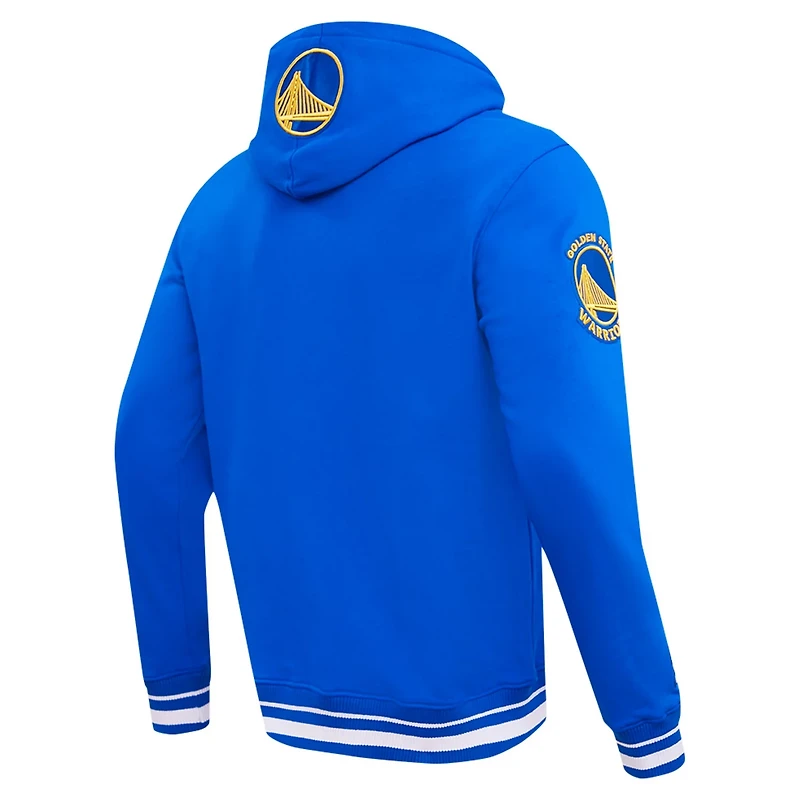 Pro Standard Golden State Warriors Script Tail Pullover Hoodie
