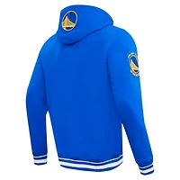 Pro Standard Golden State Warriors Script Tail Pullover Hoodie