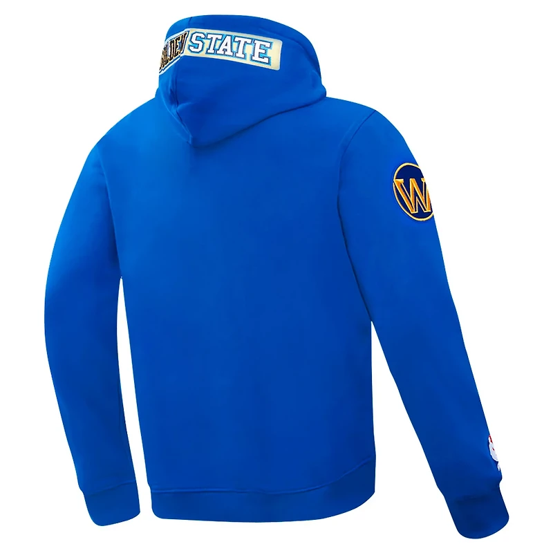 Pro Standard Golden State Warriors Split Logo Pullover Hoodie