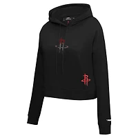 Pro Standard Houston Rockets Jewels Cropped Pullover Hoodie