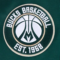 Pro Standard Hunter Milwaukee Bucks Split Logo Pullover Hoodie