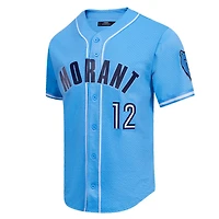 Pro Standard Ja Morant Memphis Grizzlies Capsule Player Baseball Button-Up Shirt