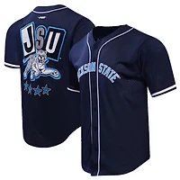 Pro Standard Jackson State Tigers Homecoming Mesh Button-Down Shirt