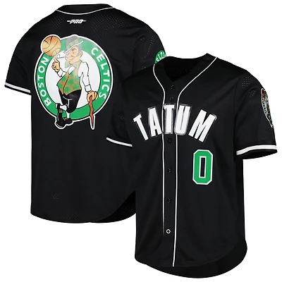 Pro Standard Jayson Tatum Boston Celtics Capsule Player Baseball Button-Up Shirt