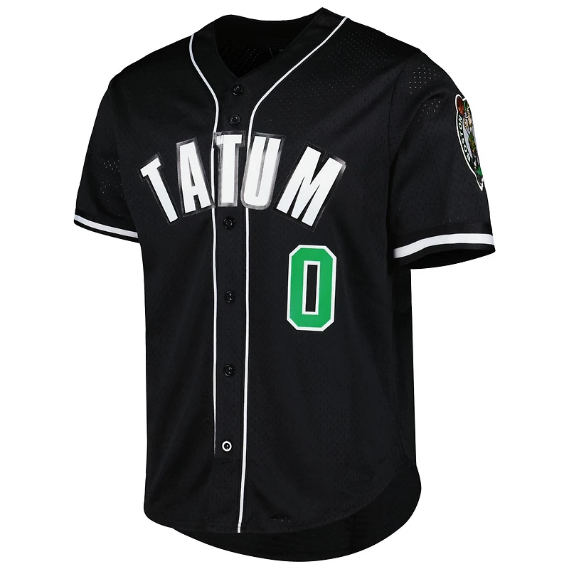 Pro Standard Jayson Tatum Boston Celtics Capsule Player Baseball Button-Up Shirt