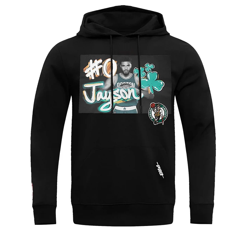 Pro Standard Jayson Tatum Boston Celtics Player Yearbook Pullover Hoodie