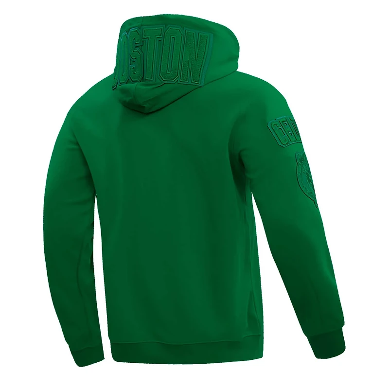 Pro Standard Jayson Tatum Kelly Boston Celtics Triple Tonal Player Pullover Hoodie