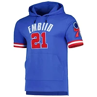 Pro Standard Joel Embiid Philadelphia 76ers Name  Number Short Sleeve Pullover Hoodie