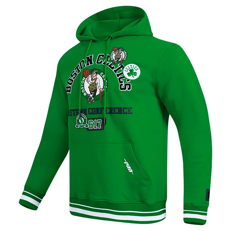 Pro Standard Kelly Boston Celtics Area Code Pullover Hoodie