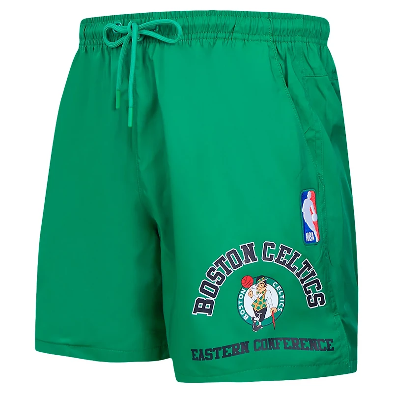 Pro Standard Kelly Boston Celtics Area Code Shorts