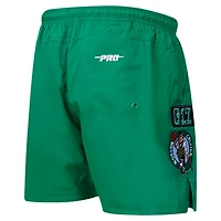 Pro Standard Kelly Boston Celtics Area Code Shorts