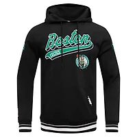 Pro Standard Kelly Boston Celtics Script Tail Pullover Hoodie