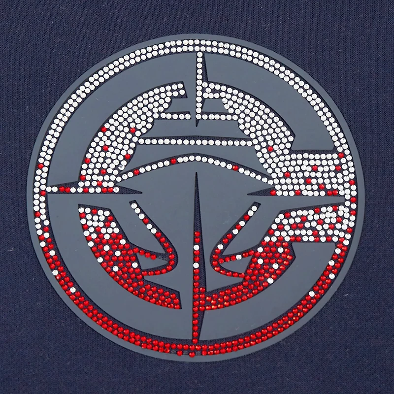 Pro Standard LA Clippers Jewels Cropped Pullover Hoodie