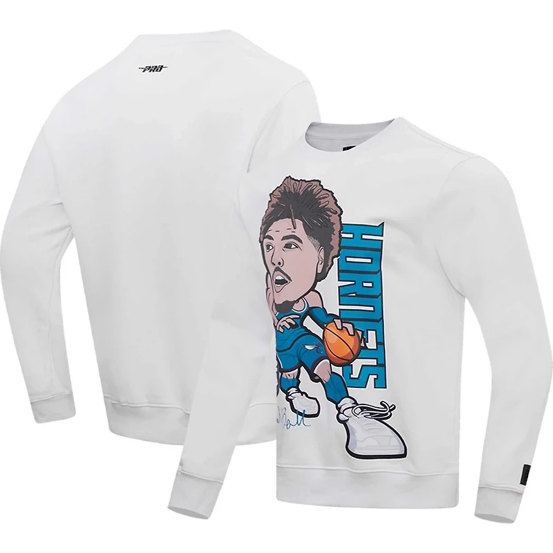 Pro Standard LaMelo Ball Charlotte Hornets Avatar Pullover Sweatshirt