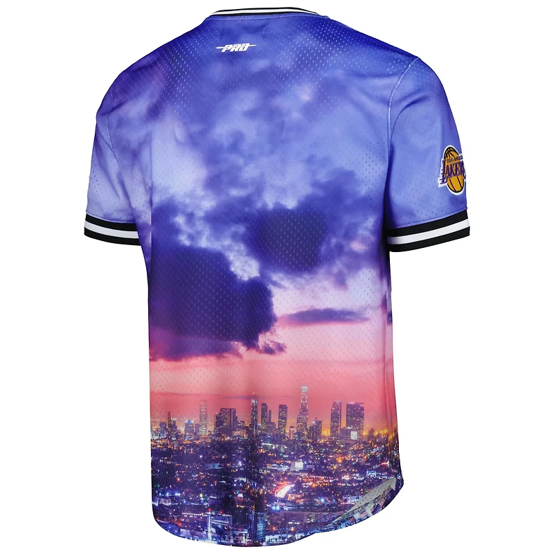 Pro Standard Los Angeles Lakers Cityscape Stacked Logo T-Shirt