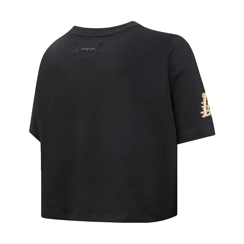 Pro Standard Los Angeles Lakers Holiday Glam Boxy T-Shirt