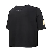 Pro Standard Los Angeles Lakers Holiday Glam Boxy T-Shirt