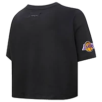 Pro Standard Los Angeles Lakers Jewels Boxy Cropped T-Shirt