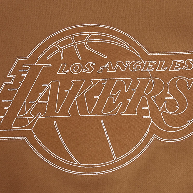 Pro Standard Los Angeles Lakers Paint the City Drop Shoulder Pullover Hoodie